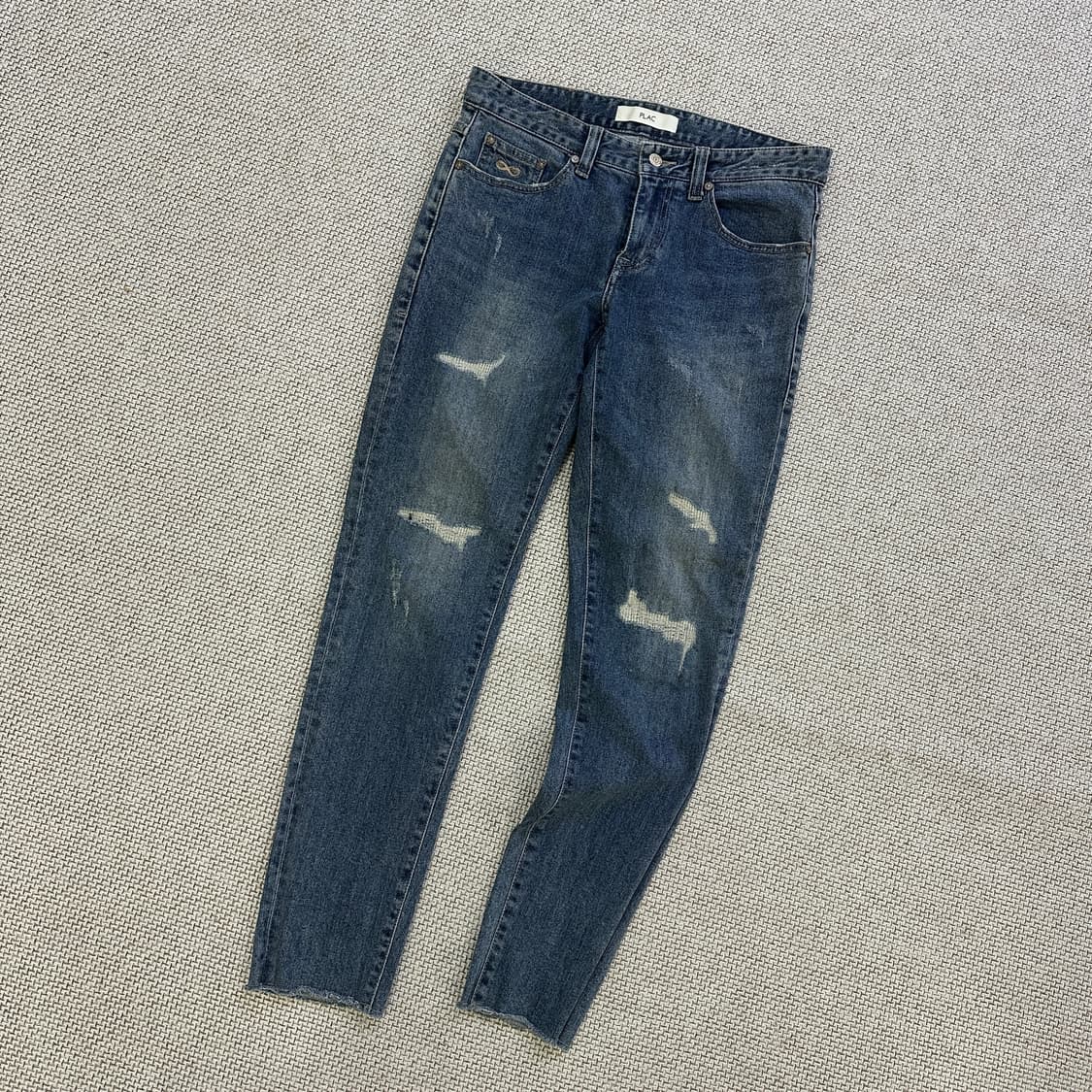 31 플랙 빈티지 워싱 데님 팬츠 0421D 상품이미지1