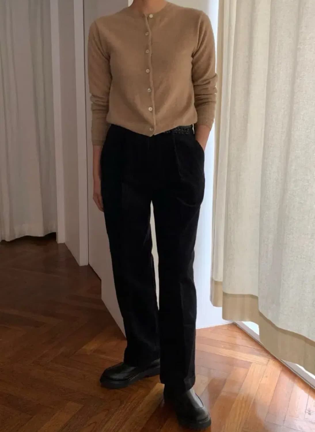 얼바닉30 코듀로이 팬츠 (블랙) 상품이미지1