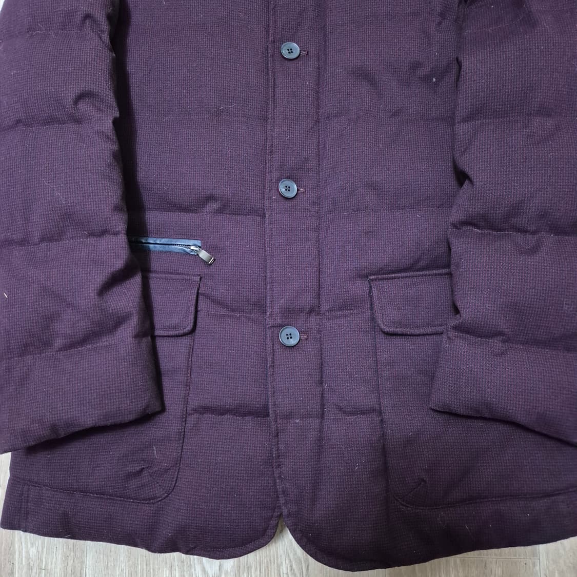 JDX 골프웨어 싱글 패딩 코트 상품이미지3