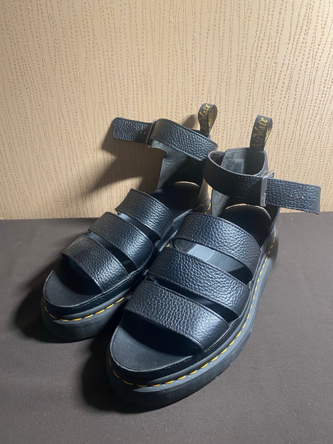 닥터마틴 클라리사ll 쿼드 블랙 샌들 280 상품이미지1