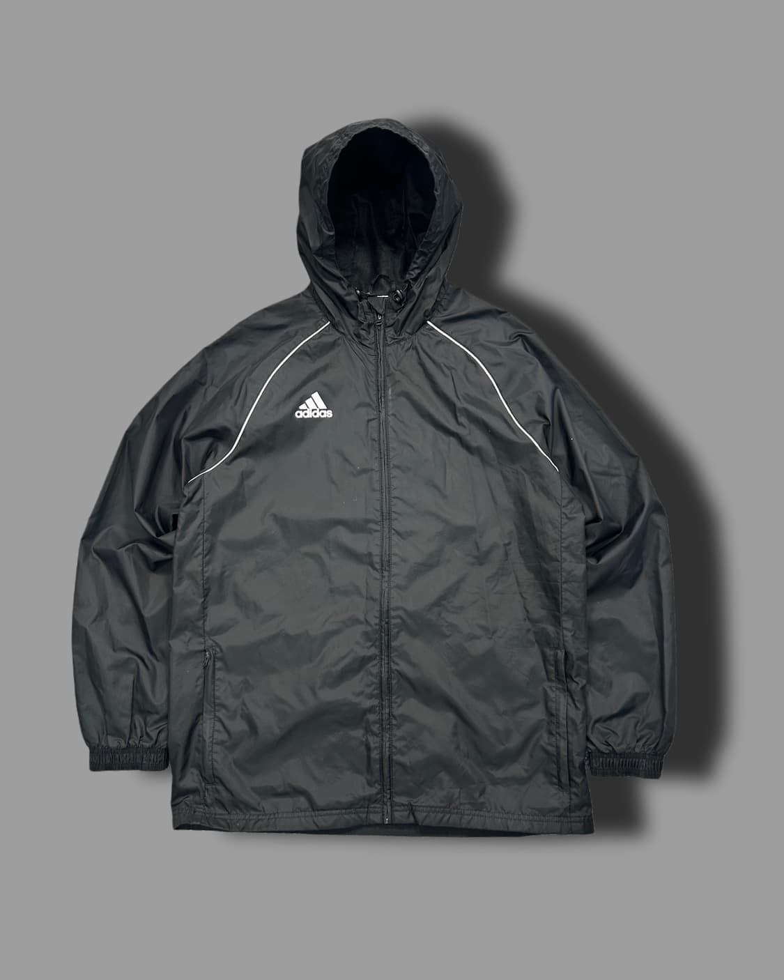 아디다스 코어 레인 블랙 바람막이 2XL 상품이미지4