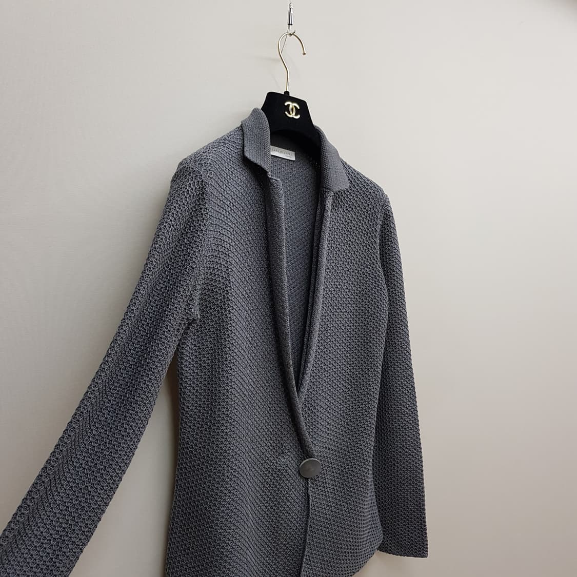 파비아나 필리피 코튼 텍스처 니트 자켓 M사이즈 상품이미지3