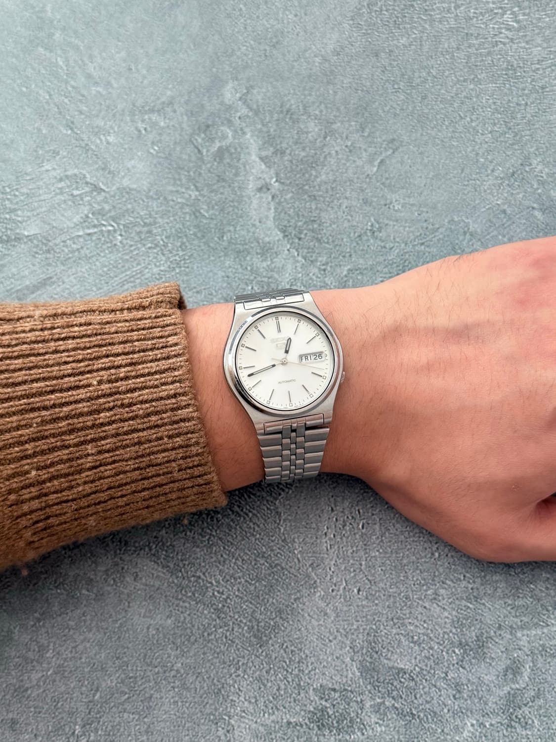 Seiko 세이코 5 AUTOMATIC 시스루 백 1998 상품이미지8
