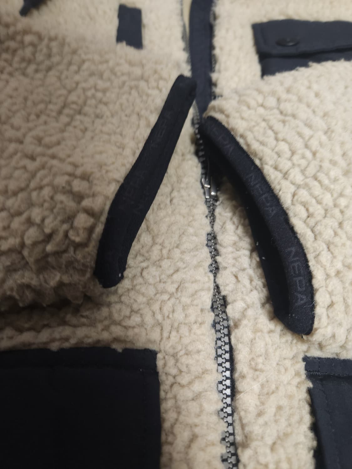 네파 플리스 후드집업 자켓, L 상품이미지5