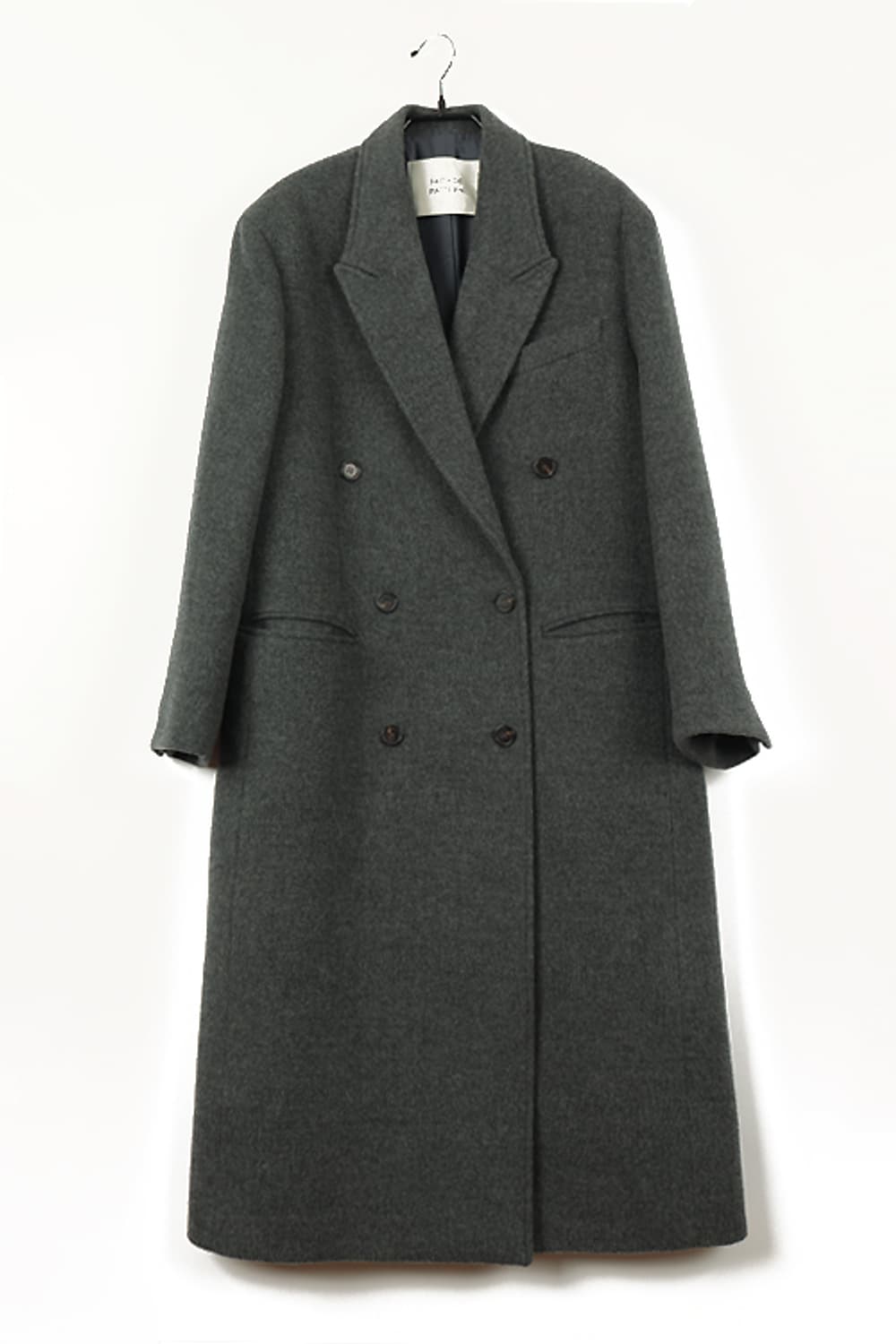 FACADE PATTERN 캐시미어더블코트(S) 파사드패턴 캐시미어코트 상품이미지2