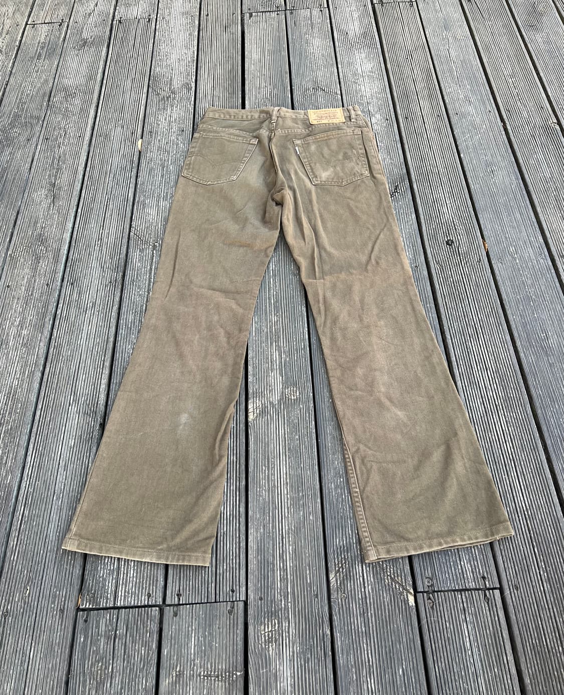 90s 일본판 리바이스 517 부츠컷 팬츠 상품이미지4