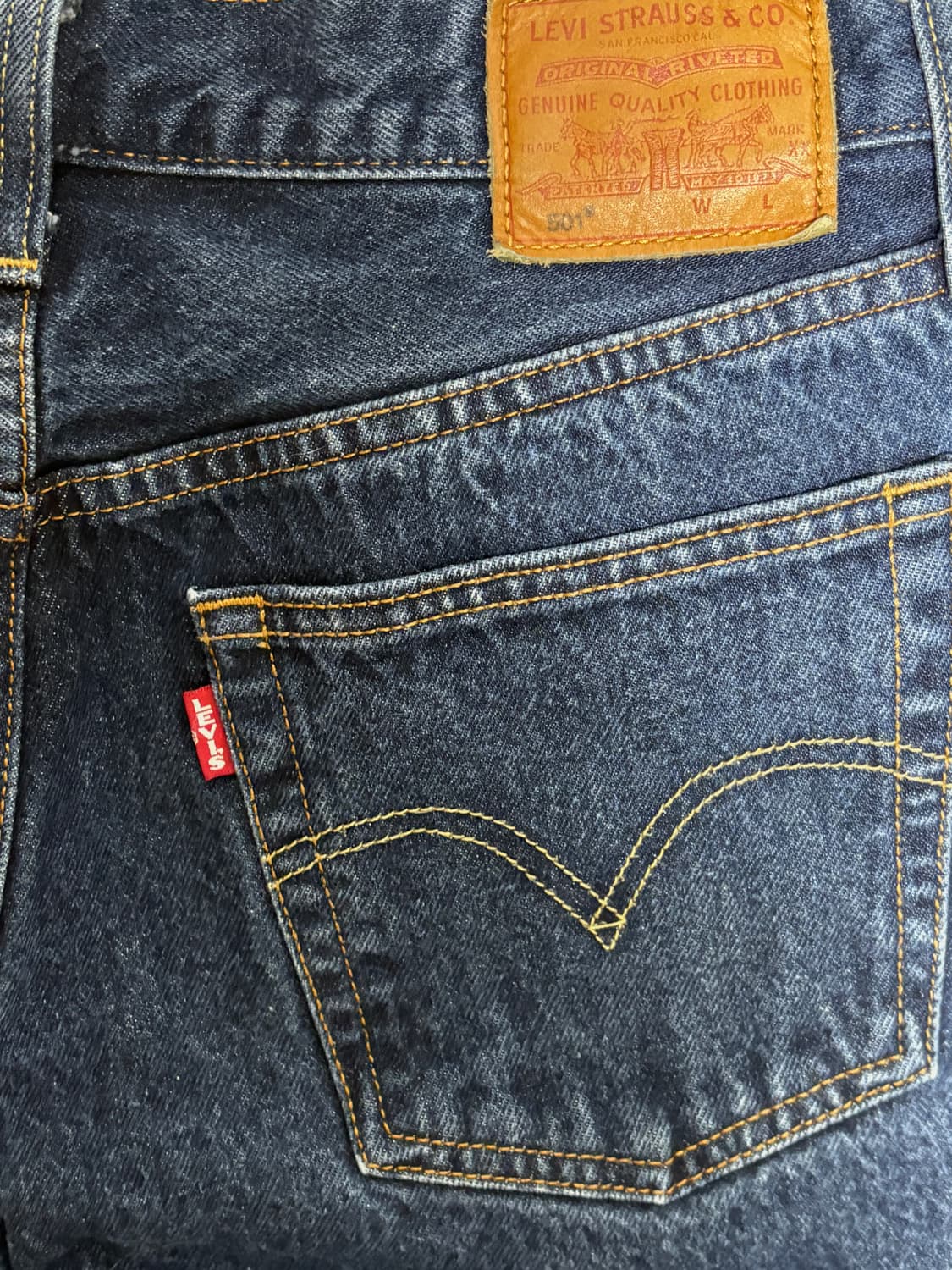 리바이스 501 오리지널진 판매합니다. 상품이미지4