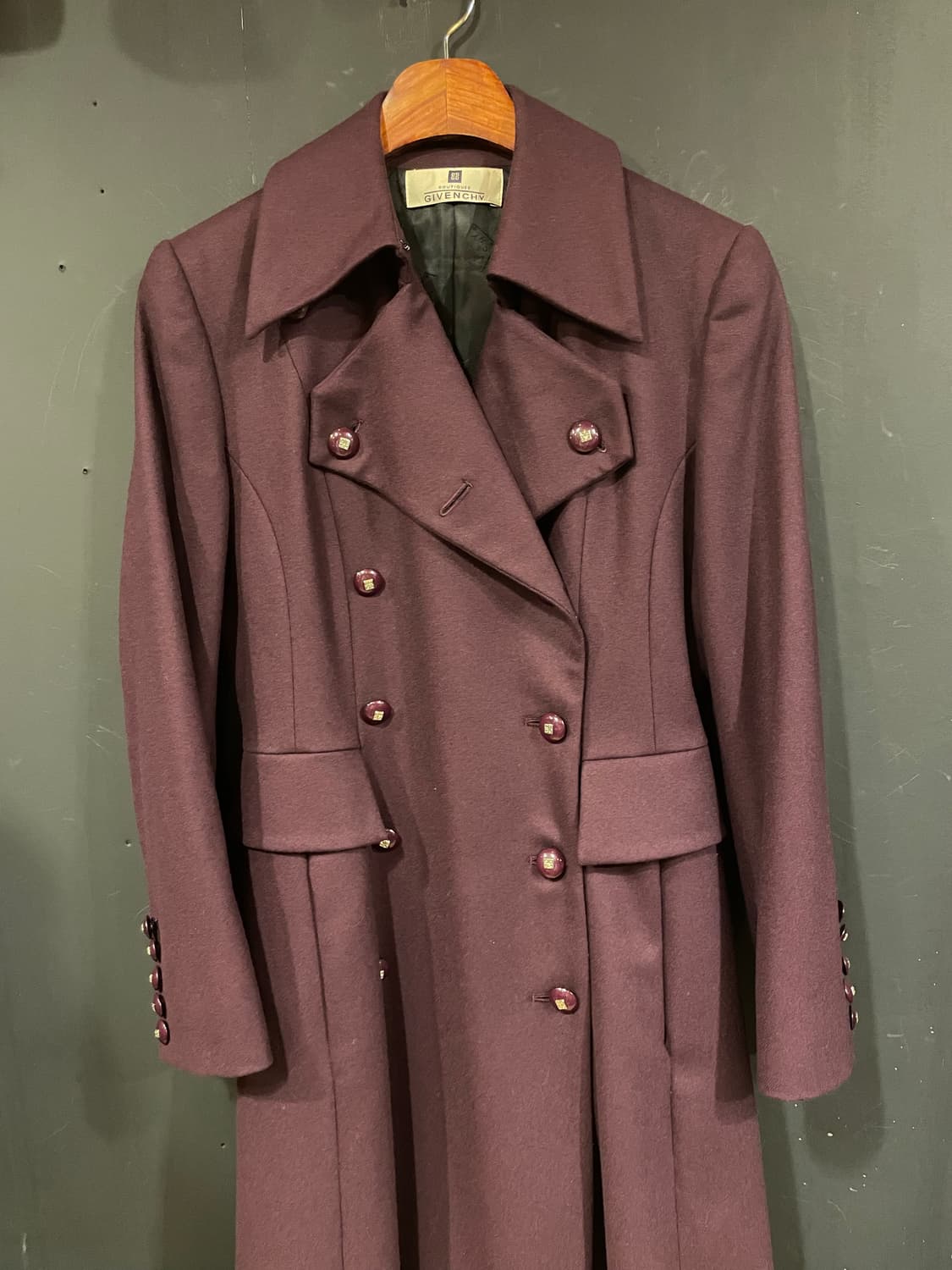 90’s givenchy long coat 상품이미지2