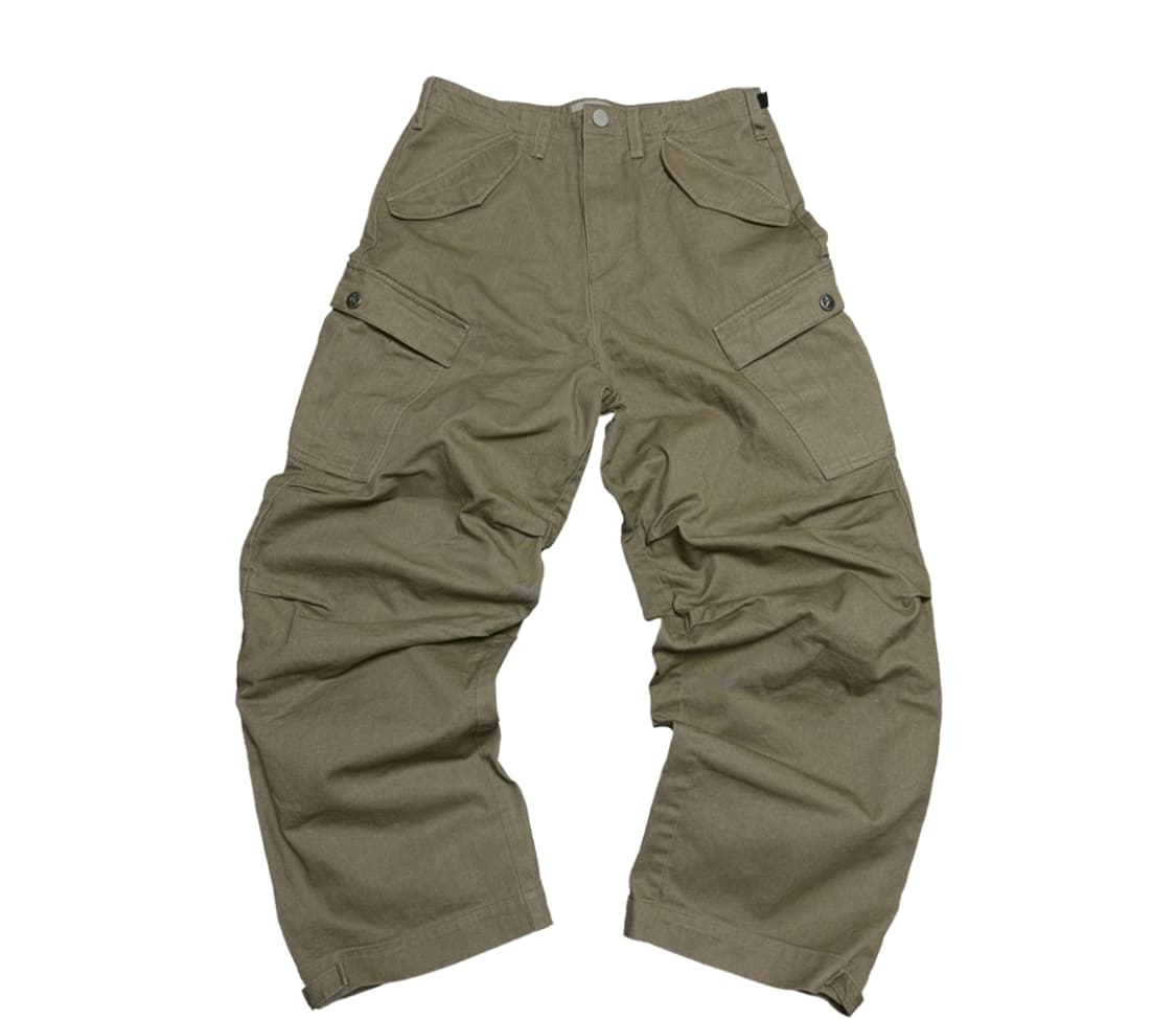 [2 Size 구매] 아오이로 히카리 스냅 M65 팬츠 모카브라운 상품이미지2