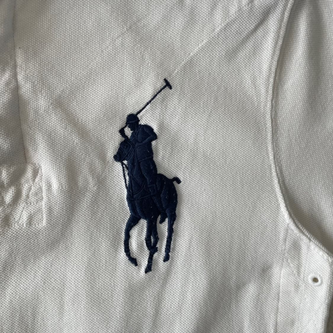 S 폴로 빅포니 화이트 반팔카라티 상품이미지5