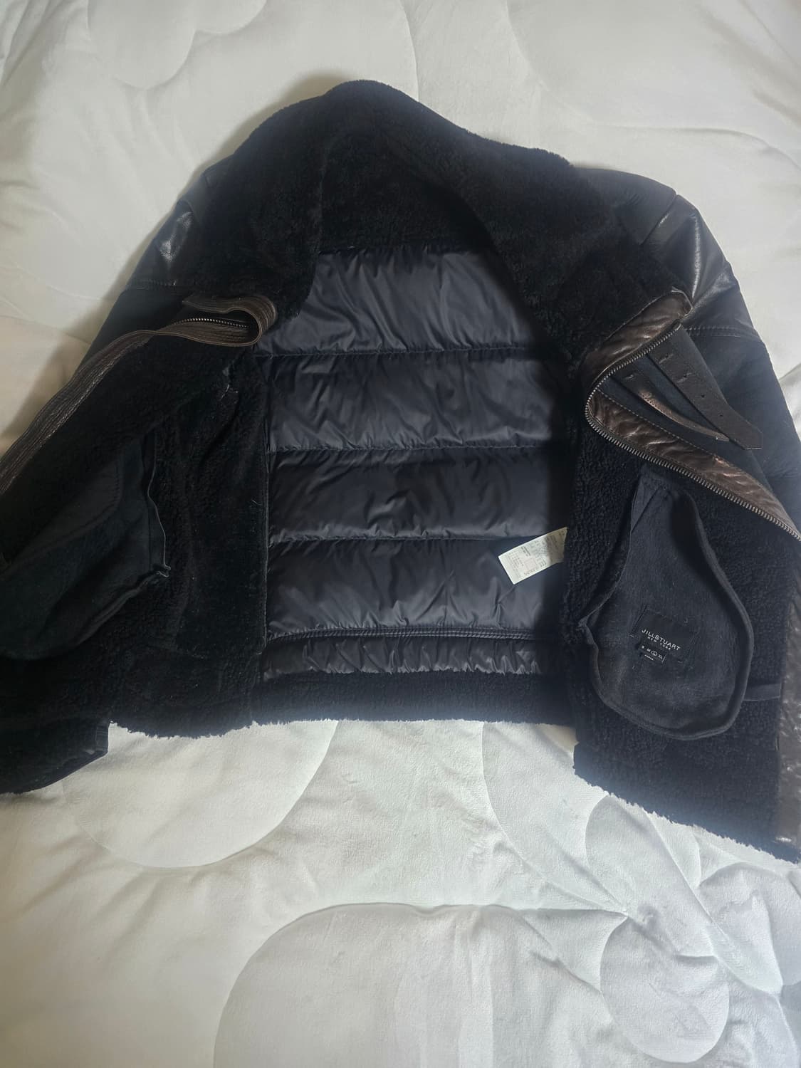 질스튜어트 뉴욕의 오일워시드 쉽스킨 무스탕(매장가198만원,105사이즈) 상품이미지5