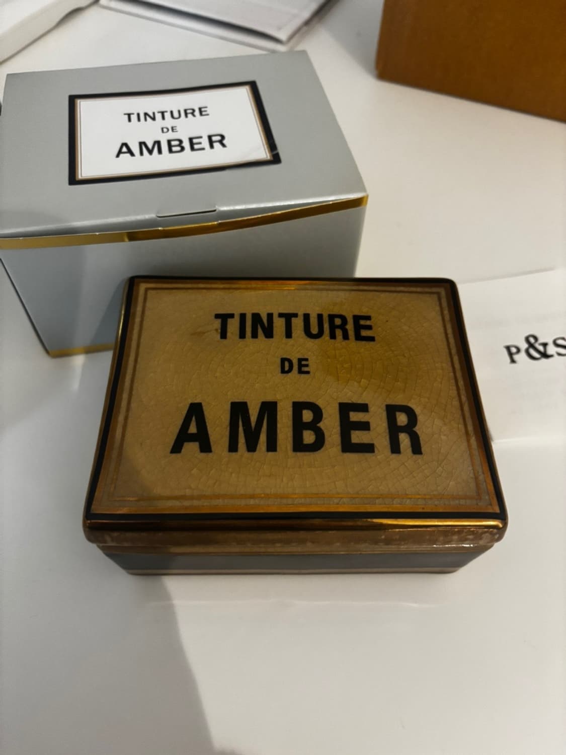 향초/플레인앤심플(plain&simple)세라믹캔들/스몰사이즈/Amber 상품이미지4