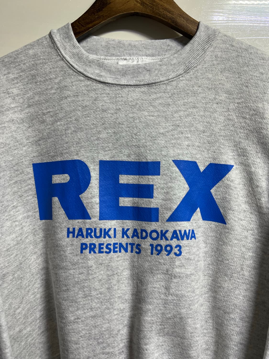 1993 재팬 무비 REX HARUKI KADOKAWA 맨투맨 티셔츠 상품이미지2