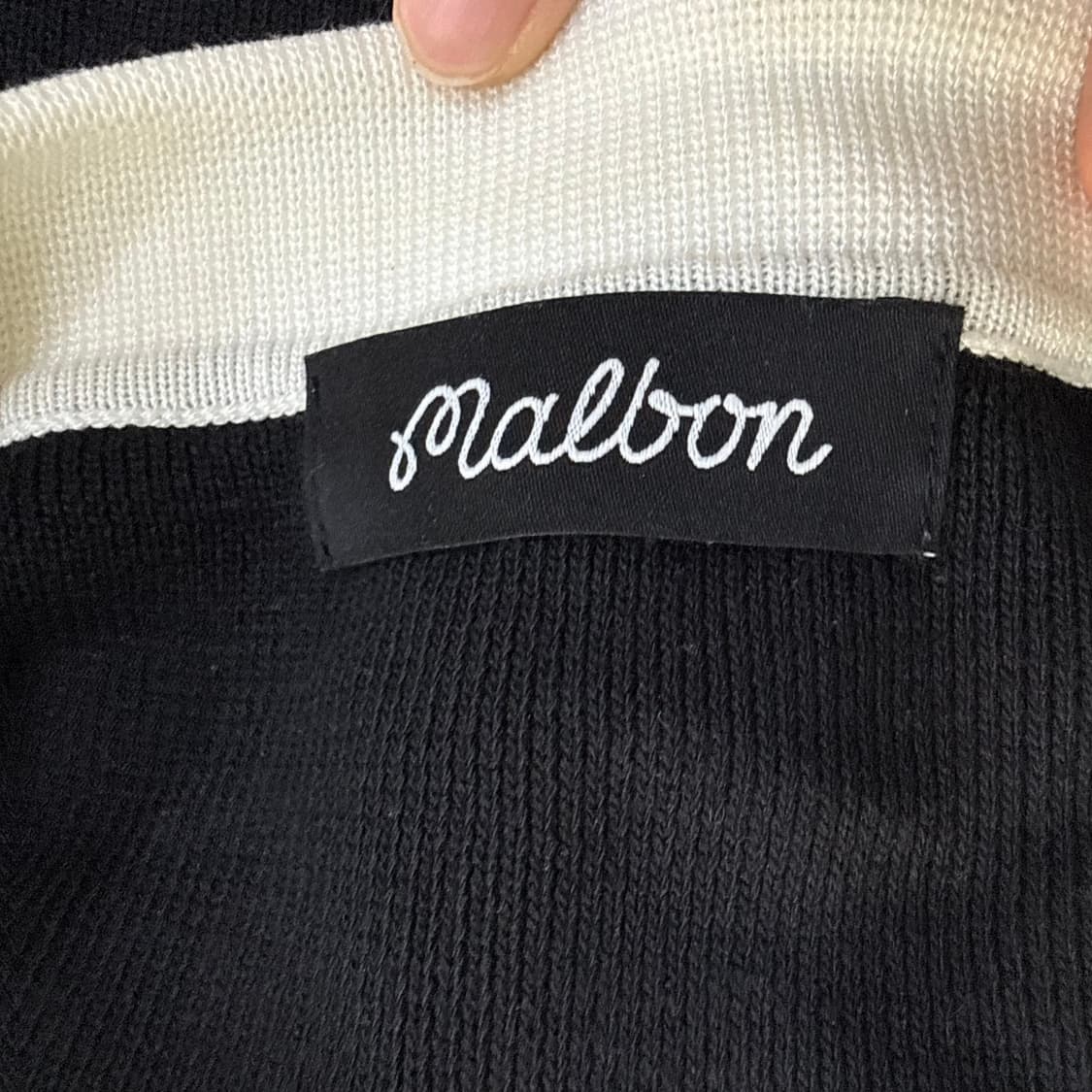 실측확인 말본 니트 집업 0331T 상품이미지3