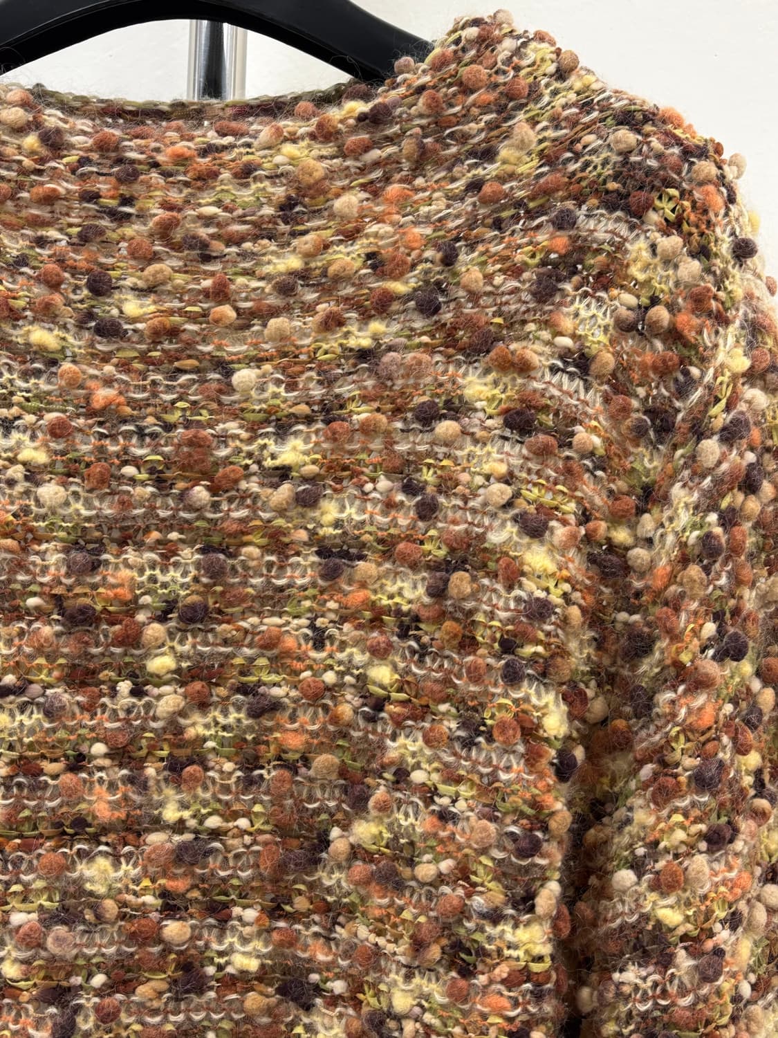 빈티지 브라운 울 니트 상품이미지6