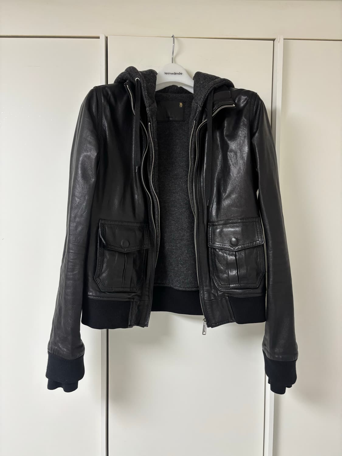 R13 레더 자켓 상품이미지1