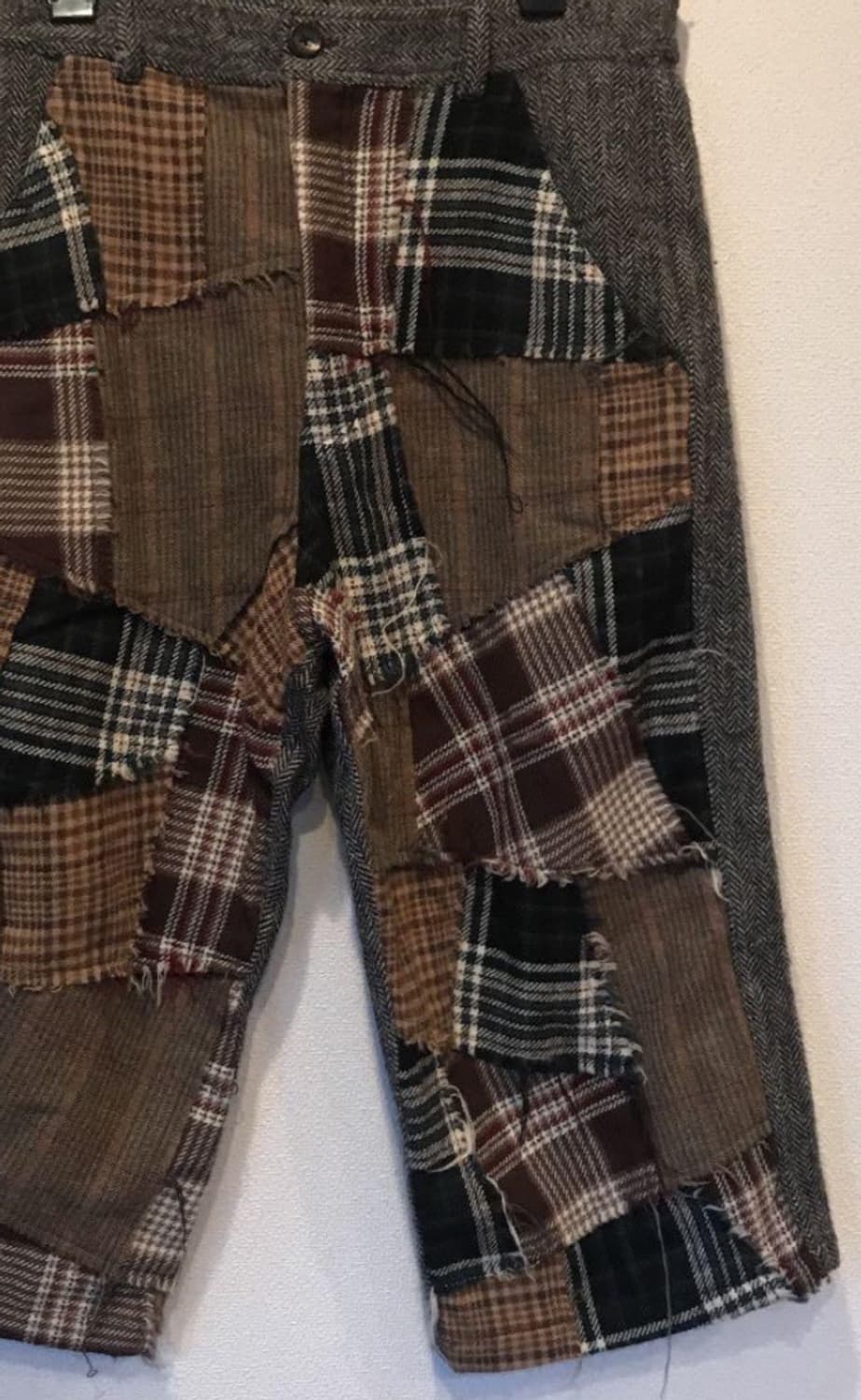 꼼데가르송 셔츠라인 패치워크바지 팝니다 상품이미지6