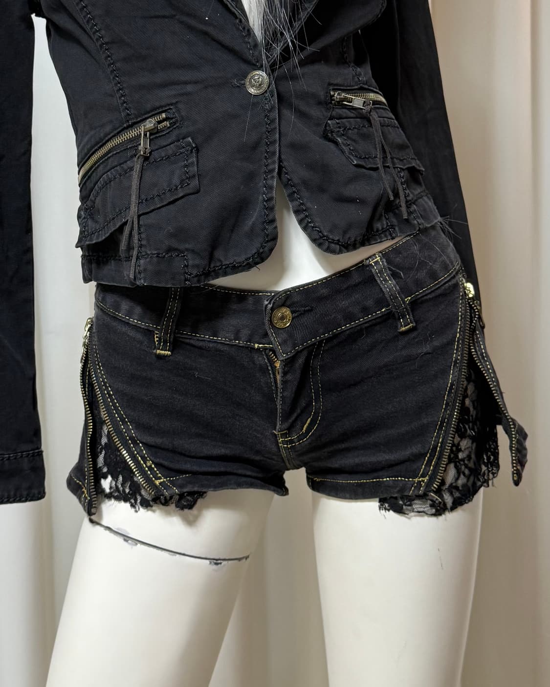 빈티지 갸루맛 숏츠 상품이미지1