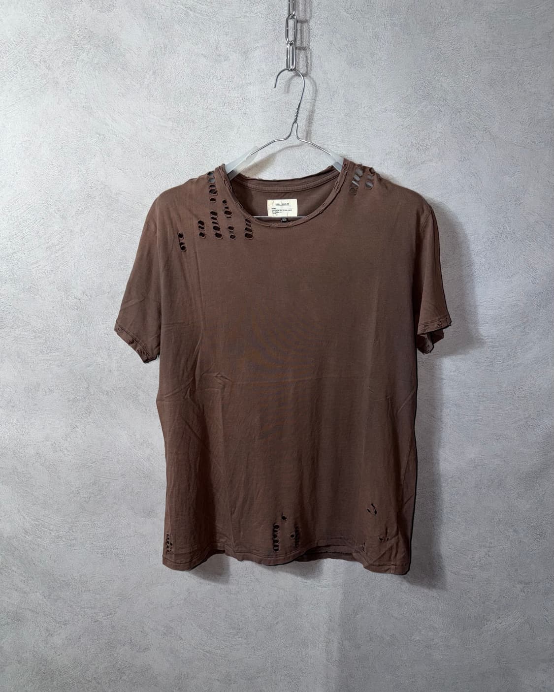 R13 Distressed Garment Dyed T-shirt  상품이미지1