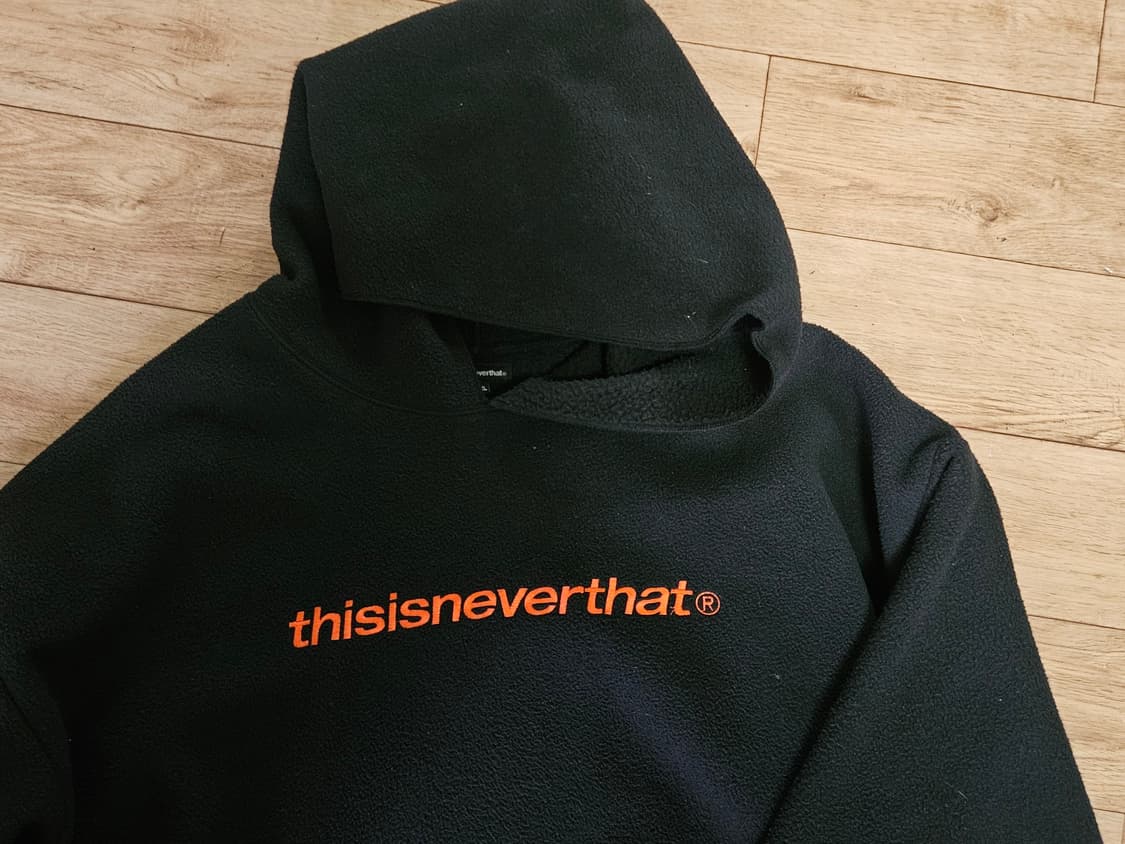 디스이즈네버댓 후드Fleece Hooded Sweatshirts 상품이미지5