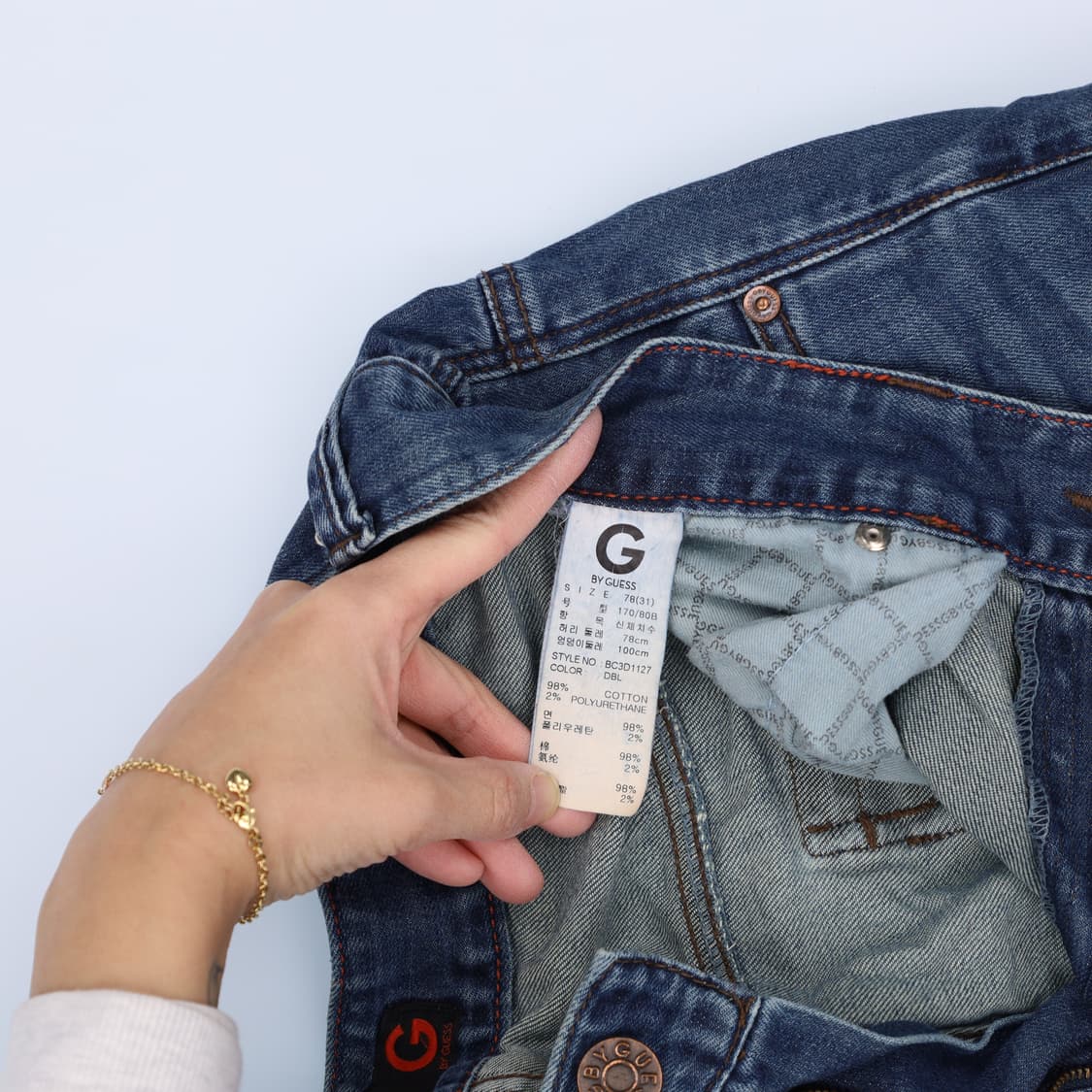 [78(31)] 바이게스 청바지 데님팬츠 0102H2 상품이미지5