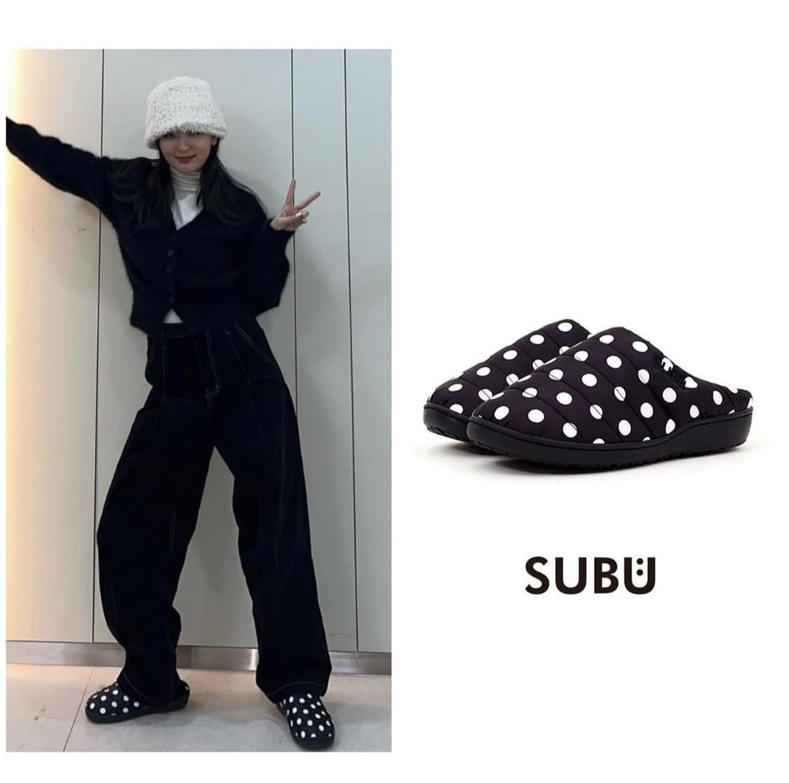 새상품 스부 도트 퍼머넌트 F-라인 닷 1사이즈 240 상품이미지1