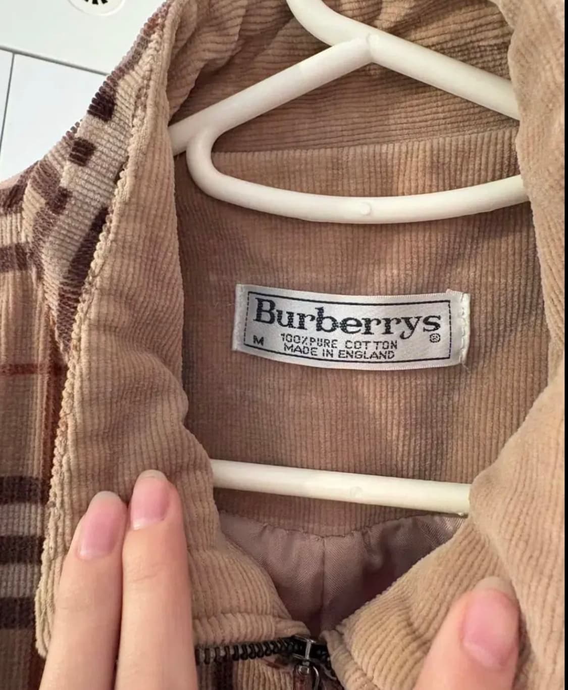 버버리 코듀로이 자켓 상품이미지4