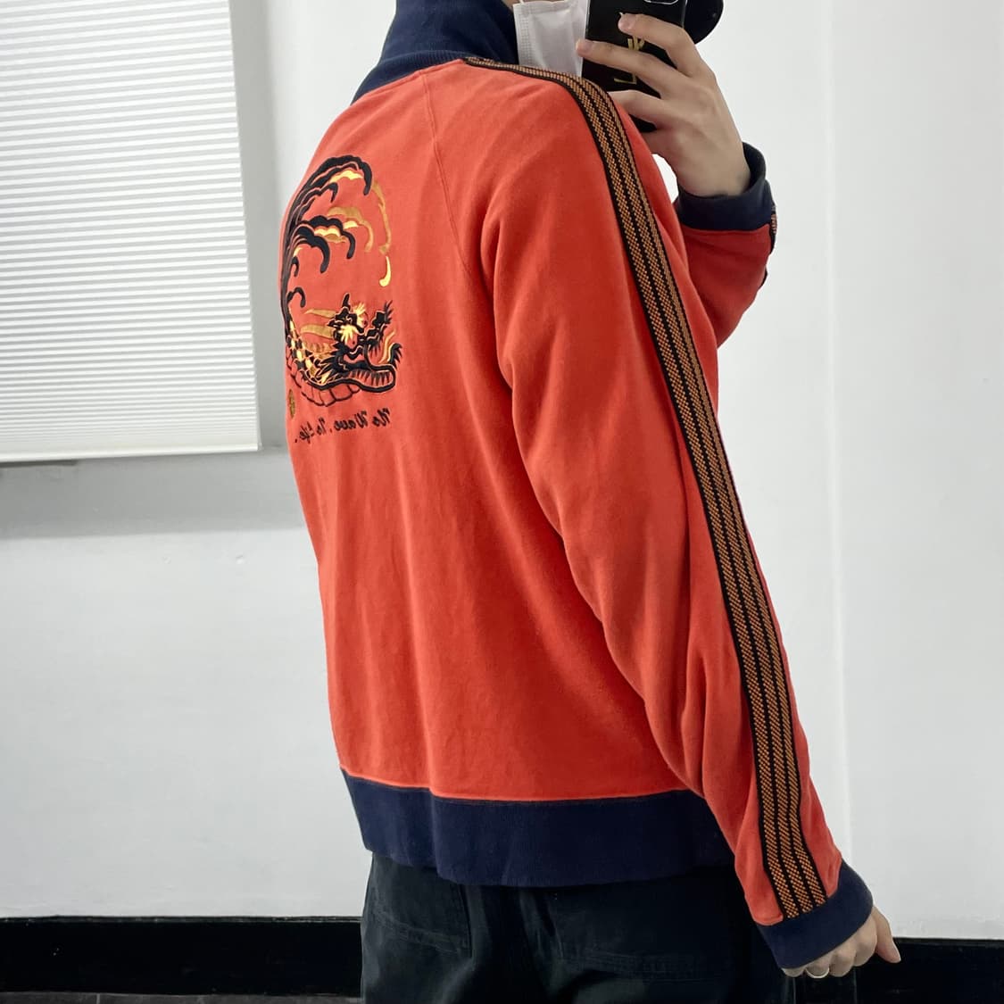 M 일본 빈티지 스카쟌 트랙탑 져지 자켓 상품이미지4