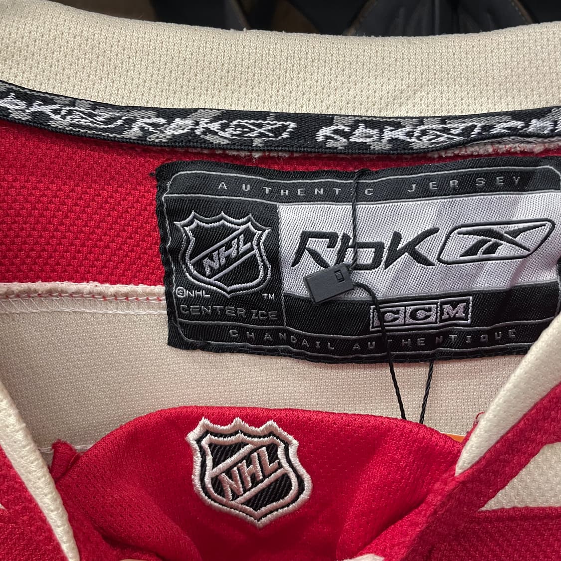 리복 NFL 2014 클래식 디트로이트 레드 윙스 하키 져지 상품이미지8