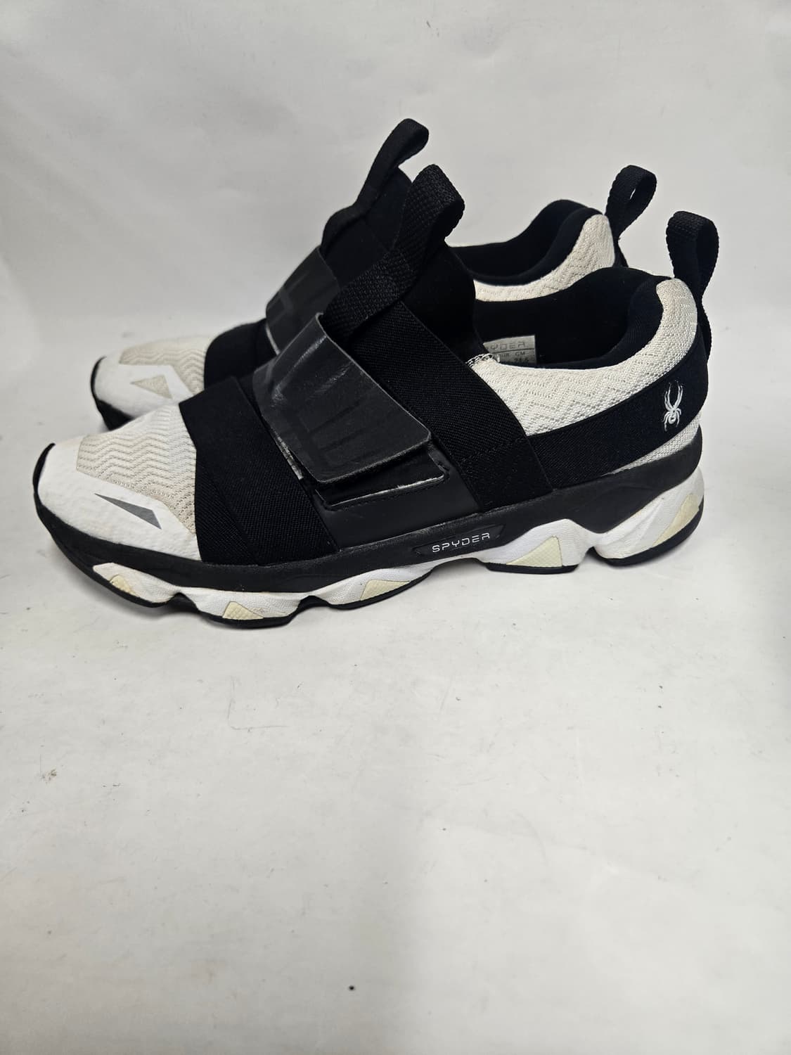 스파이더 슬립온 운동화 블랙/화이트245mm 상품이미지3