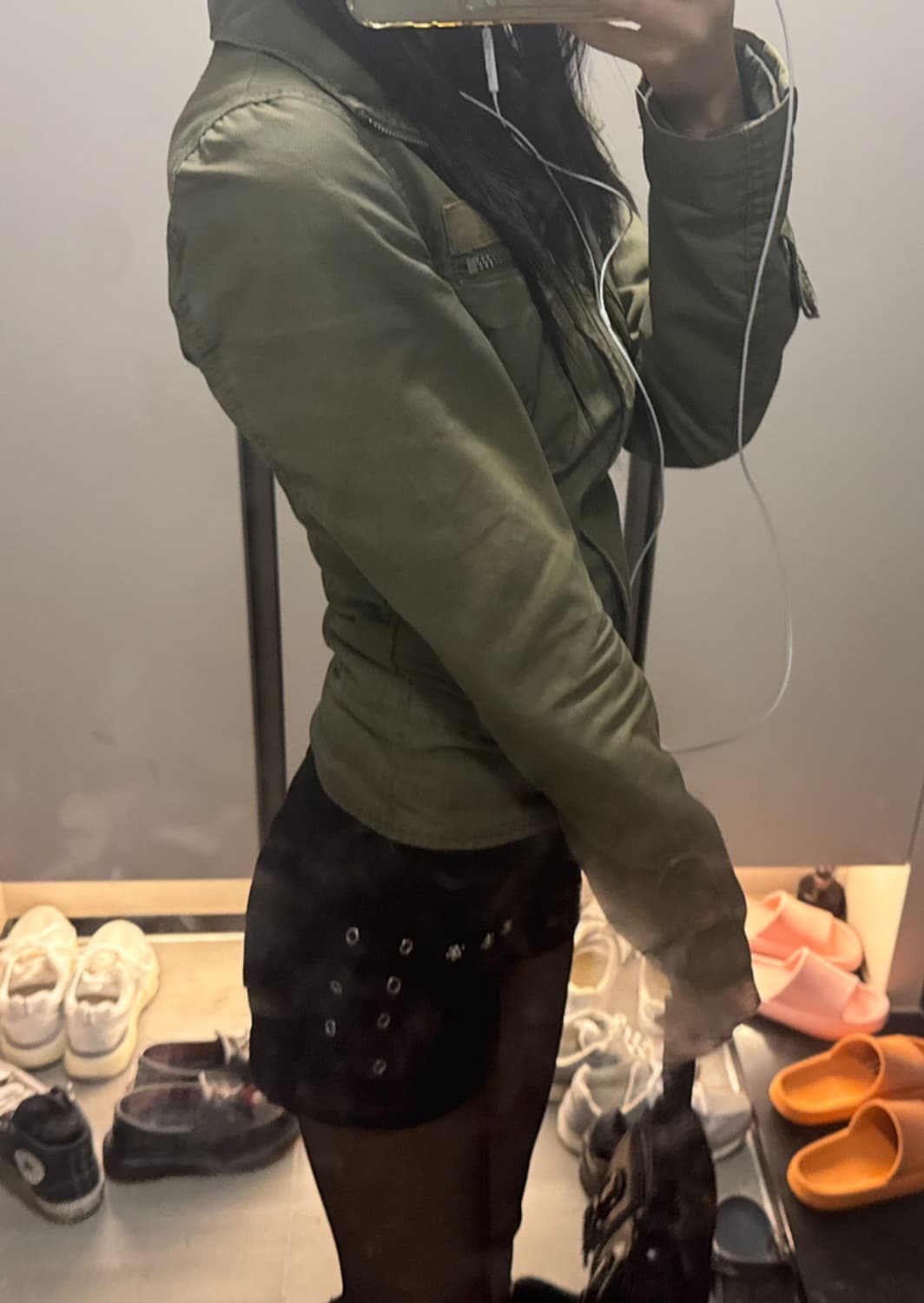 y2k빈티지 갸루 밀리터리 자켓 ranger military jacke 상품이미지4