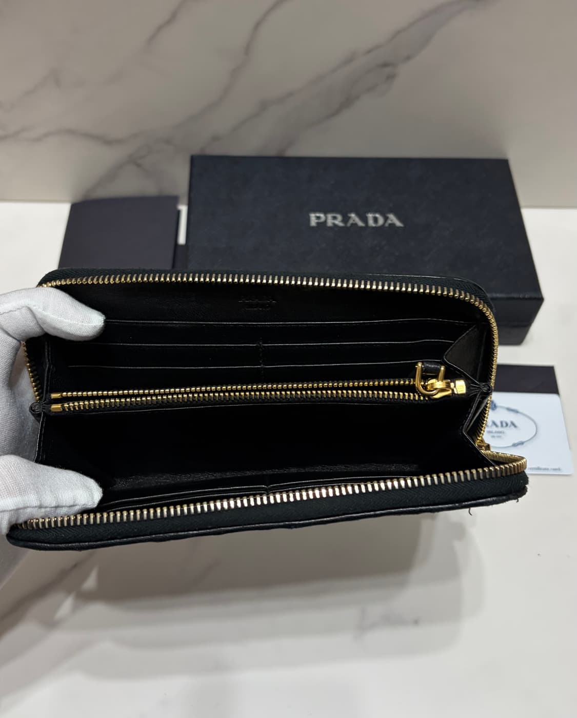 [정품] 프라다 고프레 장지갑 상품이미지6