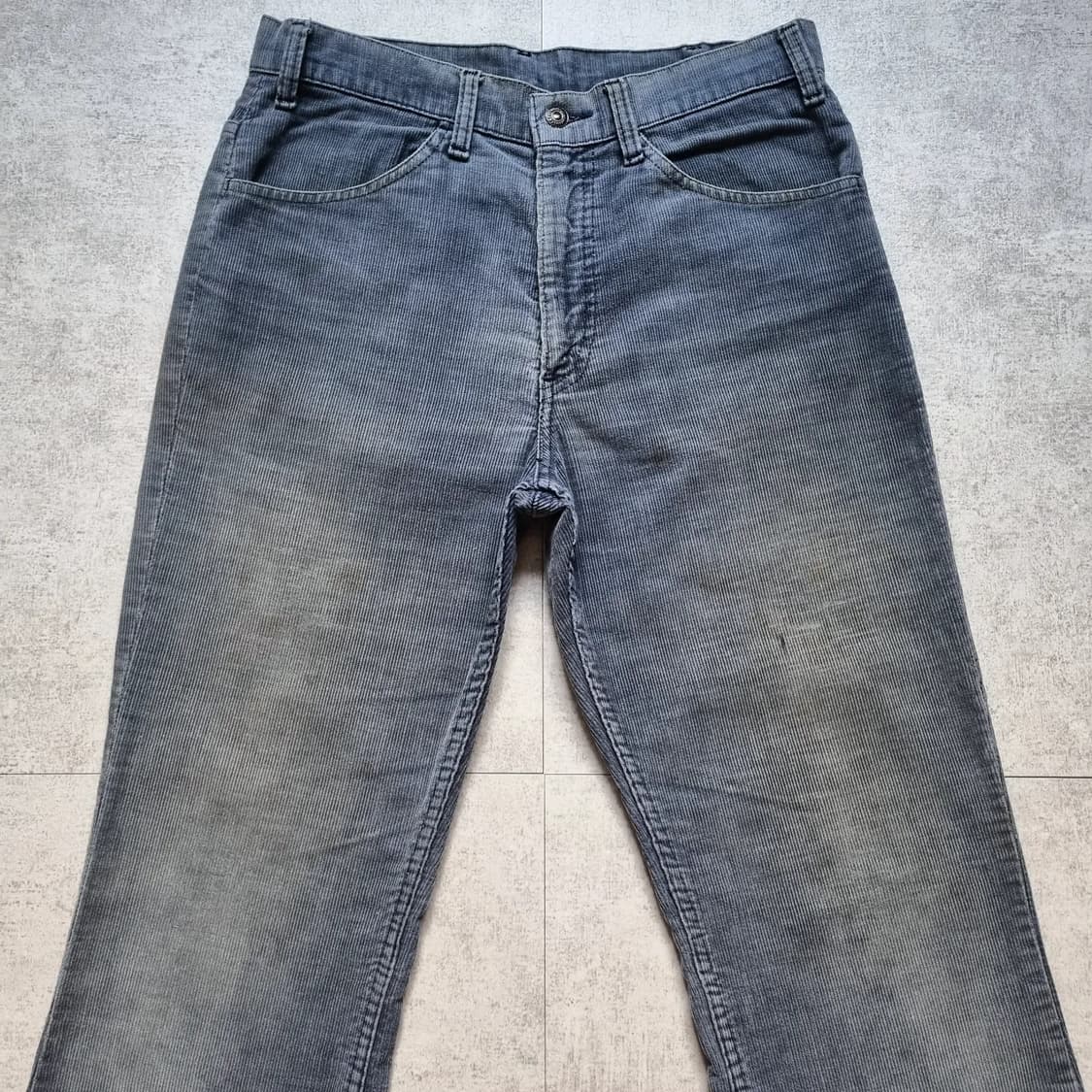 80s USA Levis 646 Corduroy Pants 32 sz 상품이미지3