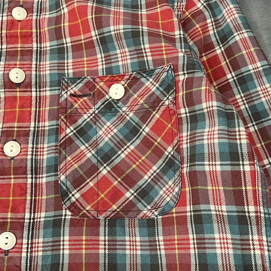  더블알엘 체크 셔츠 y15675 상품이미지4