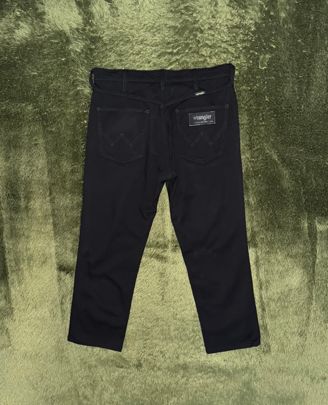 [32] Wrangler 랭글러 재팬 웜 터치 코튼 블렌디드 팬츠 블랙 상품이미지8