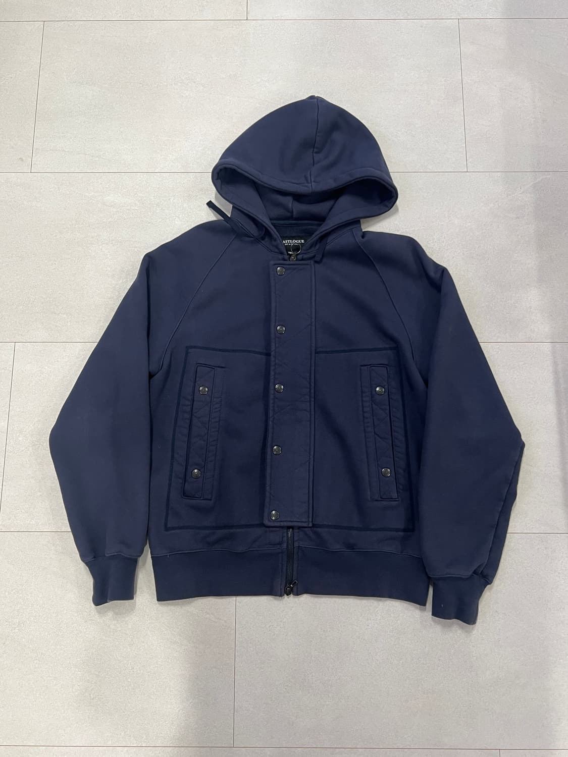 이스트로그 Eastlogue AF 네이비 후드 집업 S 상품이미지1
