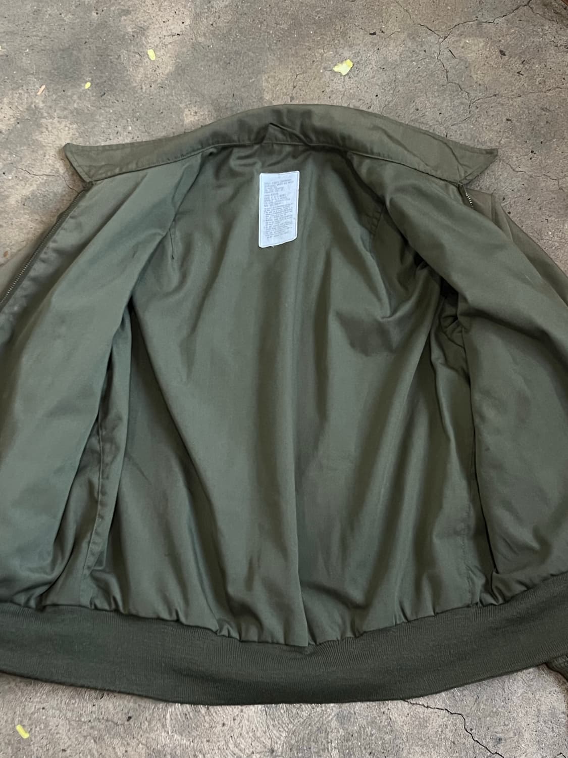 86s 미군 오리지널 CVC 헬리 크루 자켓 라지-레귤러 핏 상품이미지8