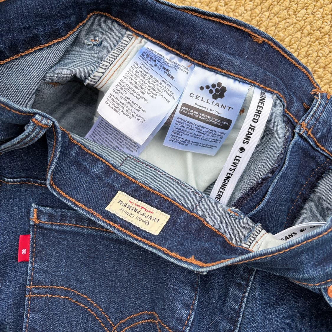 리바이스 프리미엄 LEJ 엔지니어드 벌룬핏 데님 팬츠 상품이미지6