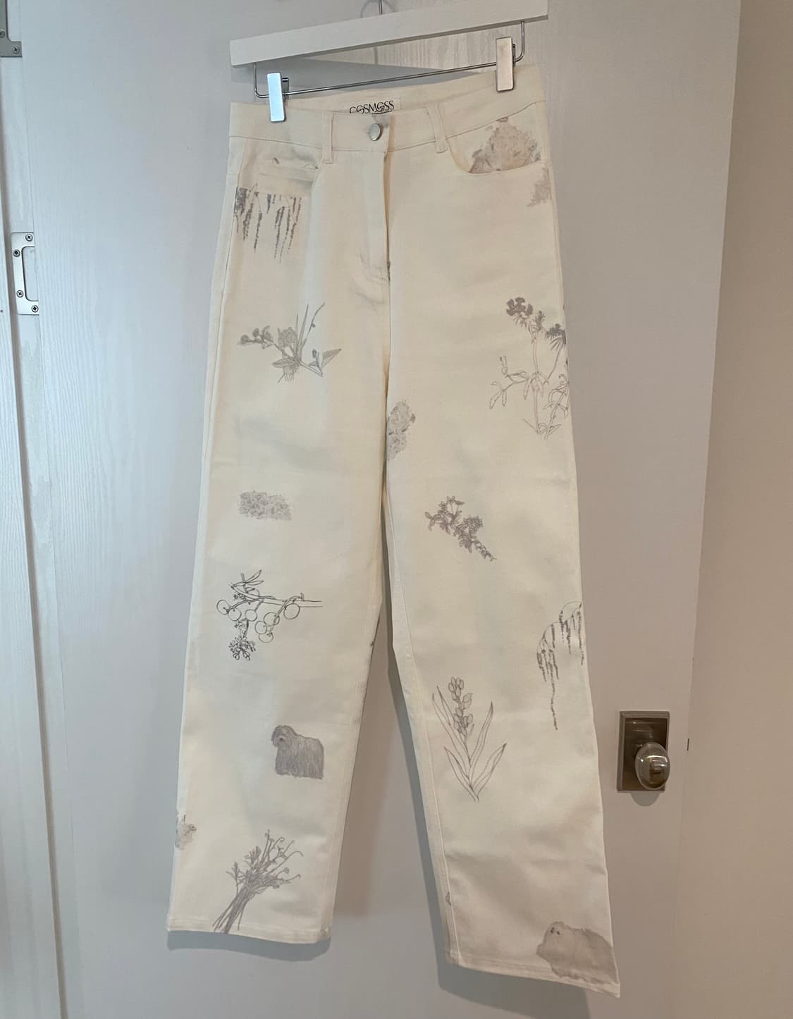 cosmoss wild flower white denim 상품이미지3