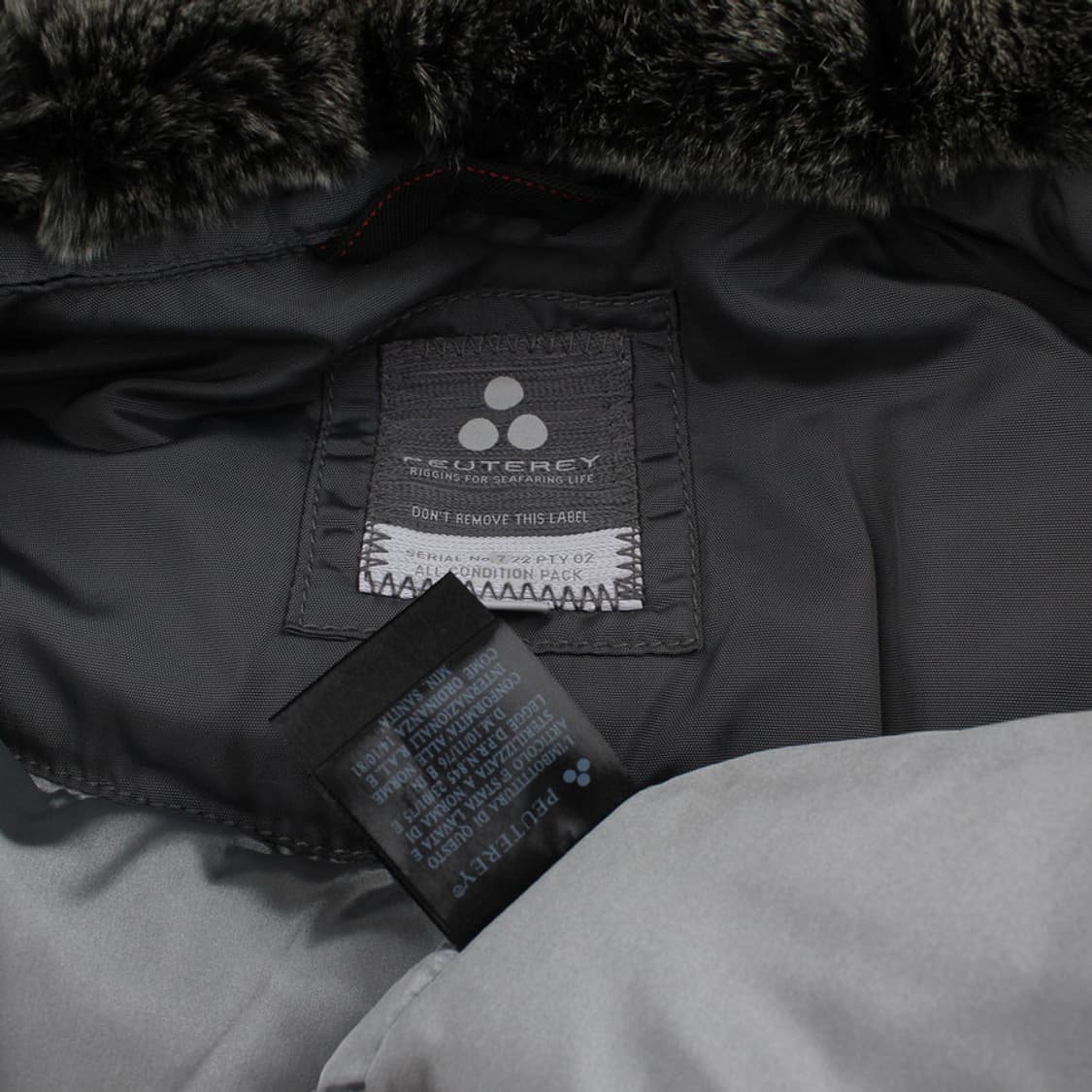 퓨테리 그레이 렉스 퍼 카라 구스다운 패딩점퍼(42) 상품이미지5