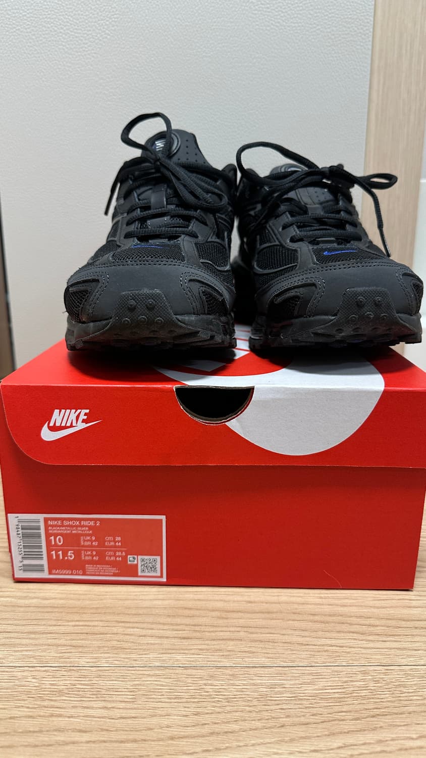 [280] 나이키 샥스 라이드2 블랙 딥 로얄 블루 상품이미지2