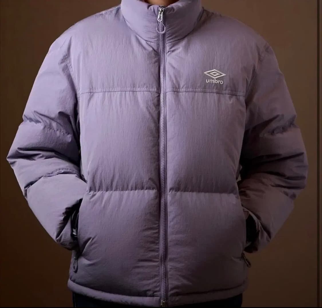 엄브로 라이트 그레이 패딩 100 상품이미지3