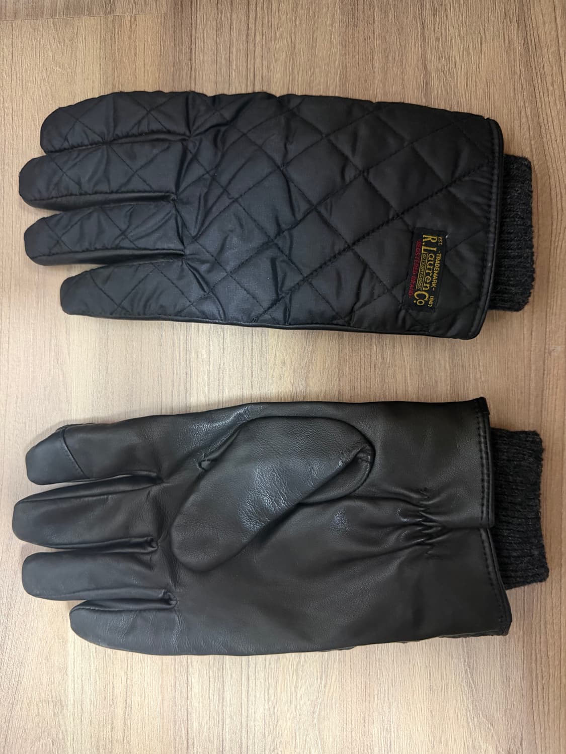 폴로 랄프로렌 25FW 퀼팅 양가죽 장갑(백화점) 상품이미지2