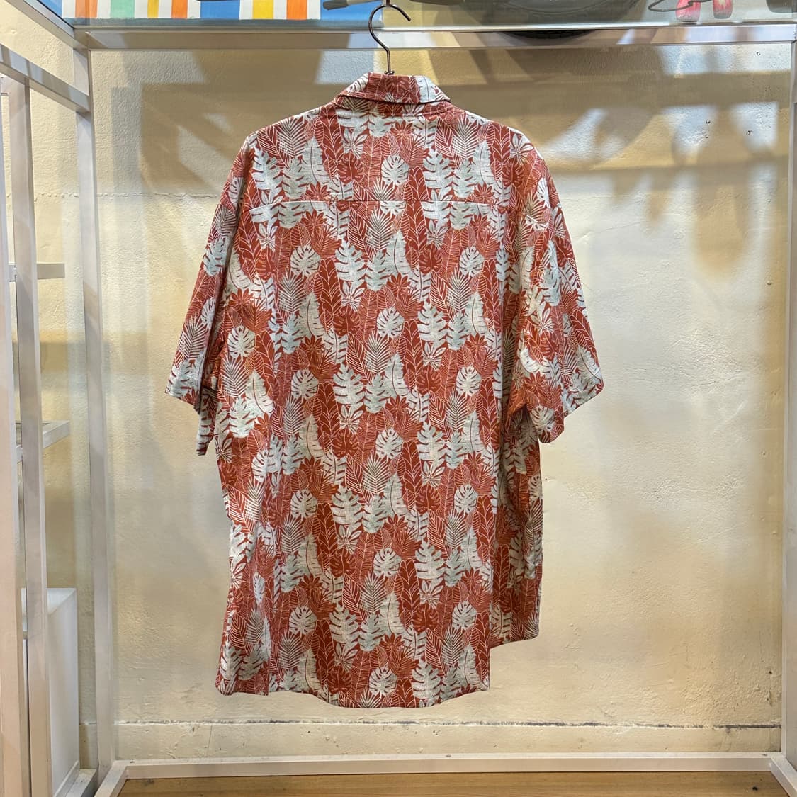 빈티지 패턴 하와이안 반팔 셔츠 상품이미지4