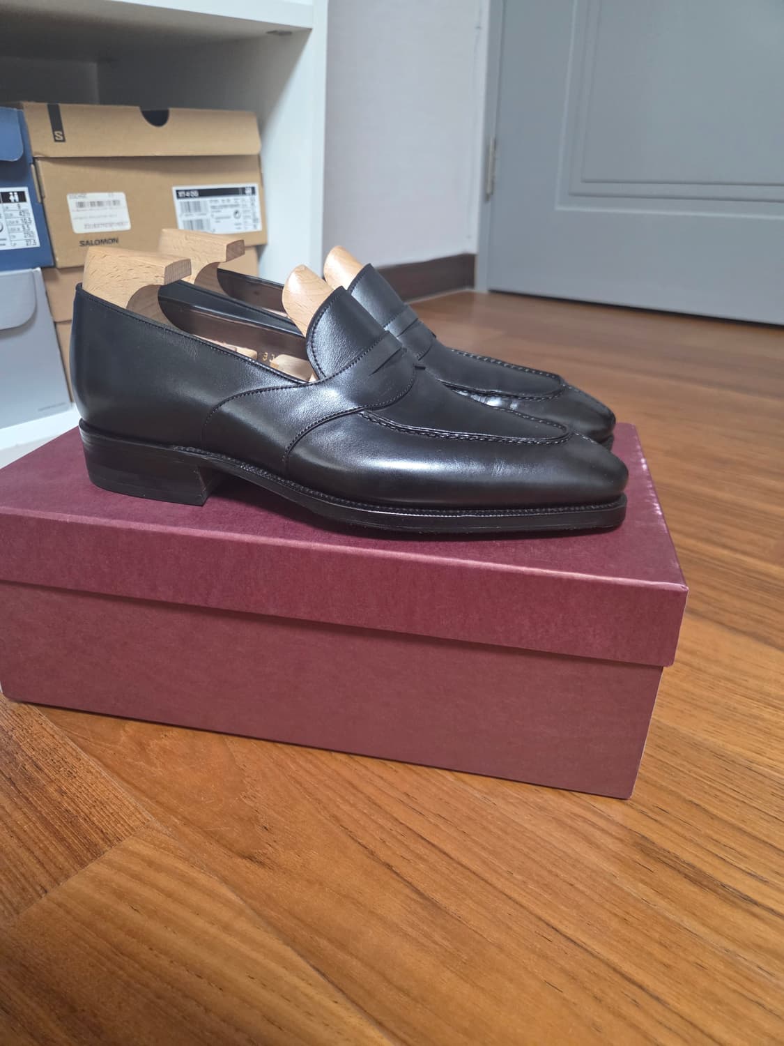 Carmina 블랙 페니 로퍼 상품이미지3