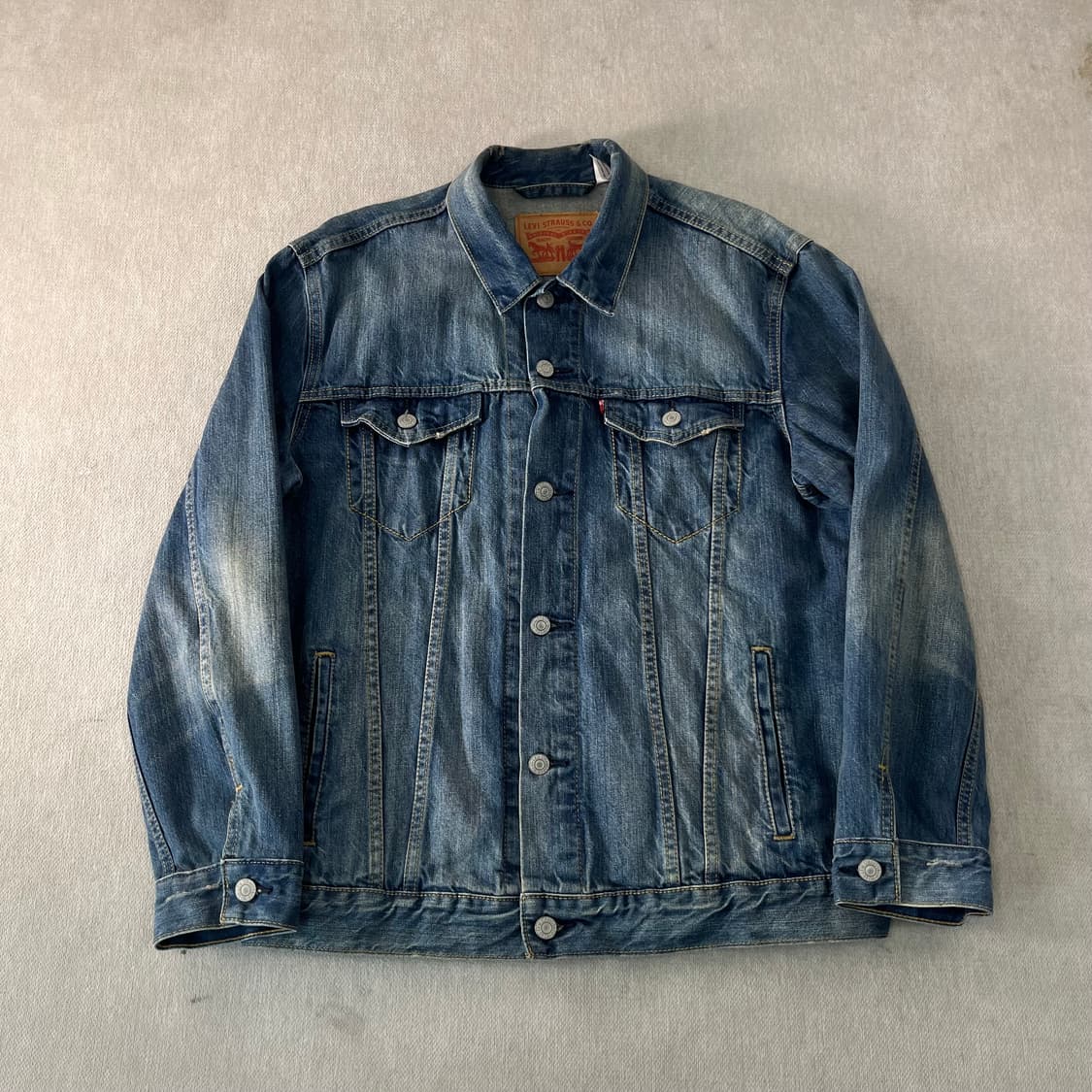 100 리바이스 데님 트러커 자켓 상품이미지1