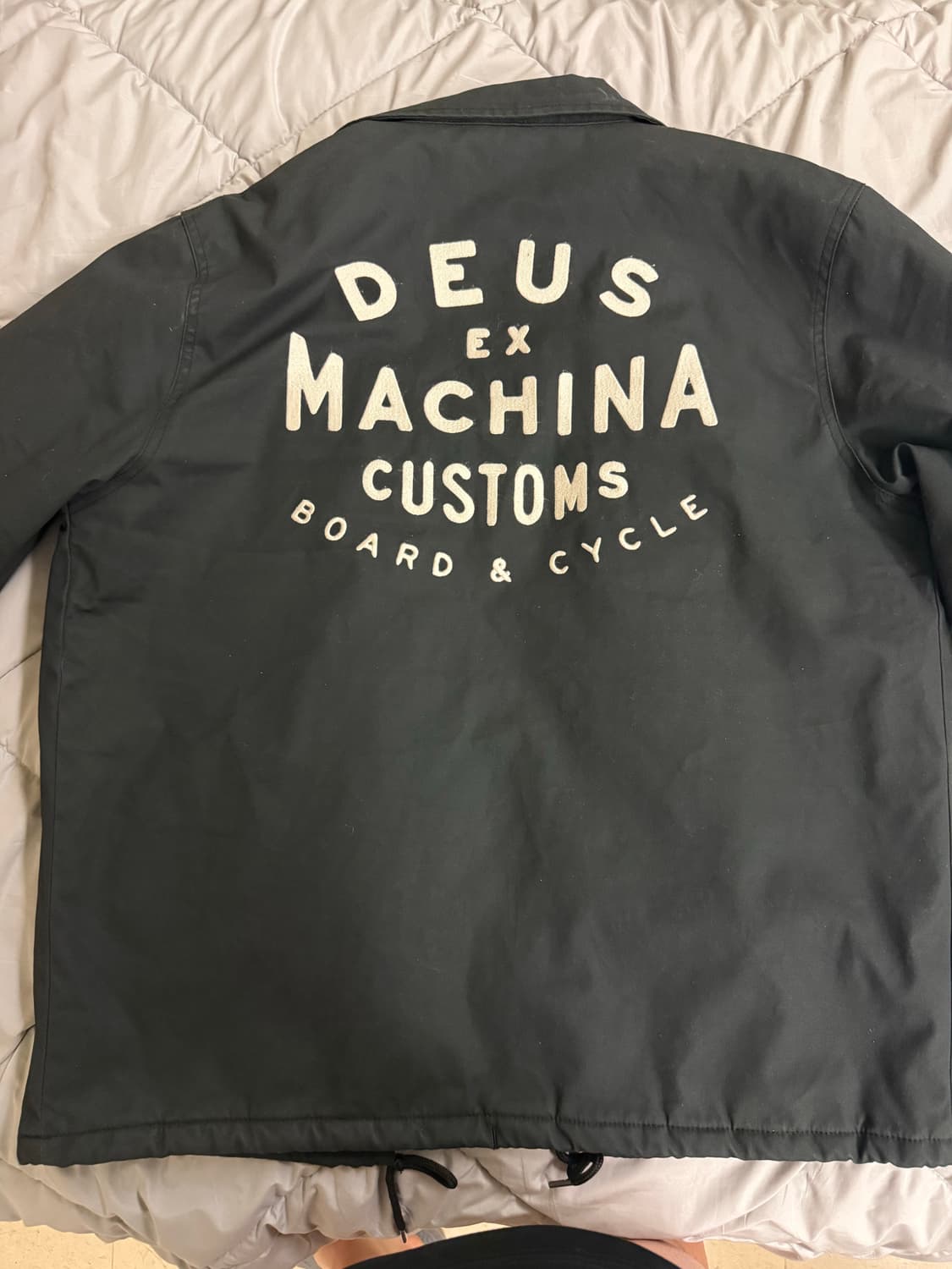 데우스 엑스 마키나 코치자켓 - 블랙 XL 상품이미지3