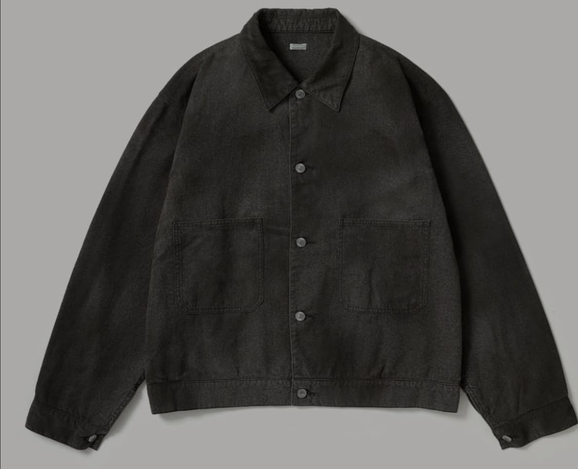 아프레쎄  Vintage Black Chambray 워크 셋업 3/3 상품이미지1