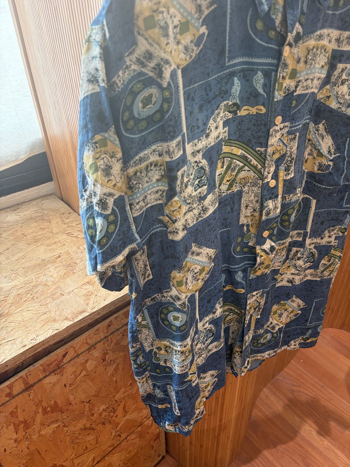 Hawaii Silkyway 100% Washable Silk Shirt 상품이미지1