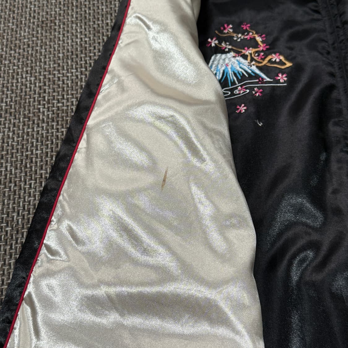 일심여경 후지산 성 사쿠라 퀄팅 스카쟌 상품이미지9